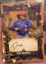 2024 Wild Card 5 Draw RC Diego Mosquera AUTO 1/1 Rookie Purple Holo SP Mets
