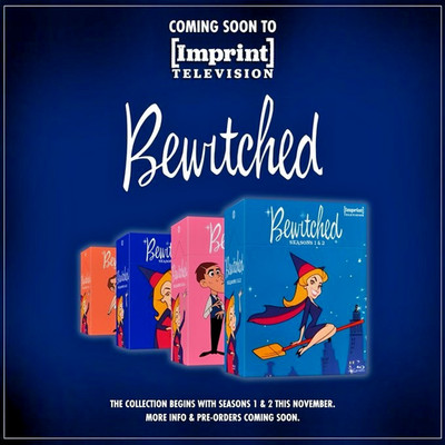 BEWITCHED Blu Ray = 39 Discs Complete Set - Region Free HD - Free Shiping