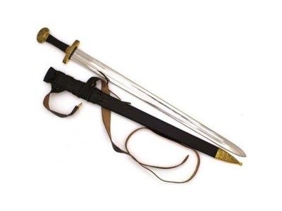 Medieval Warrior 9th Century Hand Forged Viking Sword High Carbon Steel Blade