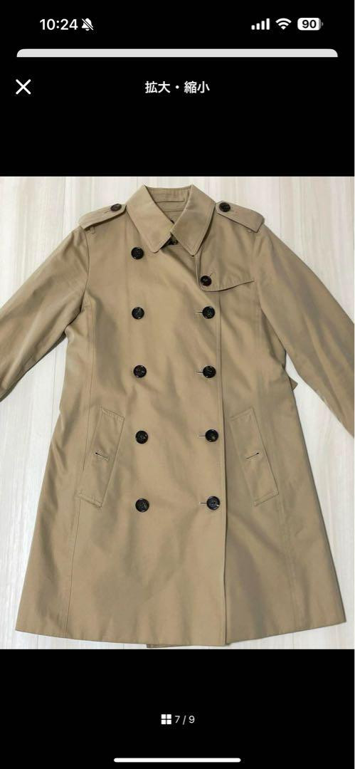 Rare BURBERRY LONDON Trench Coat 38 Women's #EB ADB | eBay