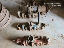 Vintage 1932-1953 Ford Flat Head Intake Manifold 8ba-8rt-6520 Vintage 1932-1953 Ford Flat Head Intake Manifold 8ba-8rt-6520