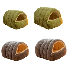 Cat Bed Four Seasons Cats Pod Enclosed Cat Nest for Indoor Bunny Hamster