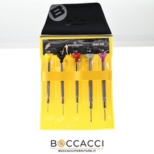 BERGEON Original ref: 30081-P05 Set 5 Watchmaker s Screwdriver Ergonomic NEW