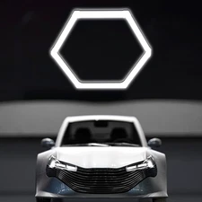 LED Hexagon Garage Lights 120LM/W  Honeycomb LED 5 Grid High Brightness
