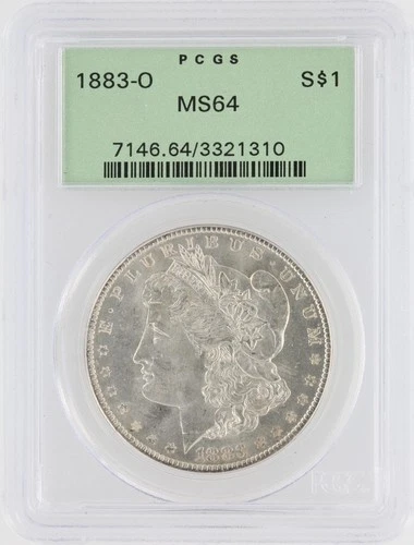 1883-O Morgan Silver Dollar PCGS MS64 S$1 New Orleans Minted No Reserve