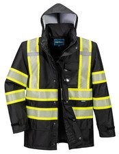 Portwest Iona Plus Lined Lightweight Breathable Rain Jacket F366