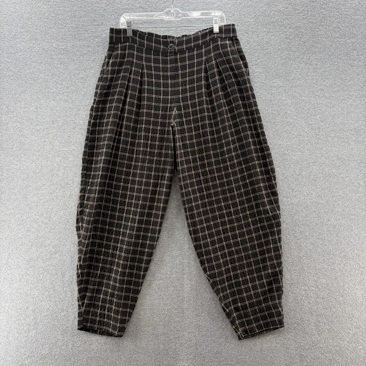 Plaid Regular Size Pants for Women for sale | eBay display picture 1