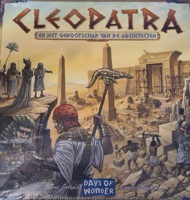 Cleopatra And The Society of Architects Board Game Brand New Sealed Days Wonder