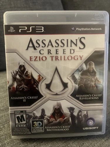 Assassin's Creed Ezio Trilogy -PS3 PlayStation 3 - Complete w/ Manual & Insert