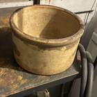 Primitive Brown Ceramic Crock Bowl, Rustic Stoneware Style — photo 4