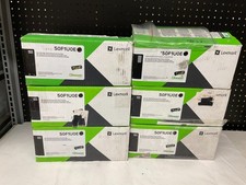Lot of 6 Open-bag Lexmark 50F1U0E Toner Cartr...