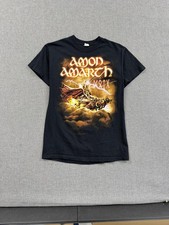 2014 Amon Amarth T-shirt Deceiver Of The Gods Mens Small Black Metal Tour Tee