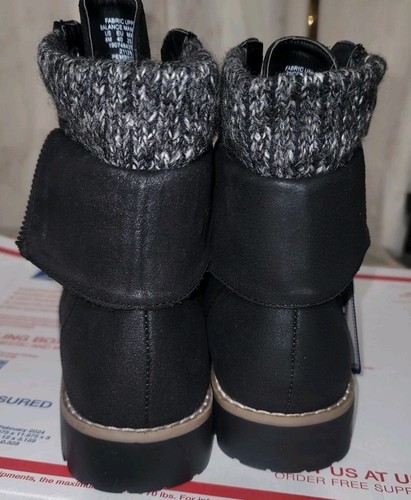 Neu mit Etikett Mountain Sohle Pembroke Schnürstiefeletten schwarz Damengröße 8 - Bild 5 von 10