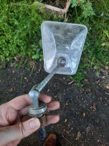 Renault 4 vintage side mirror chrome