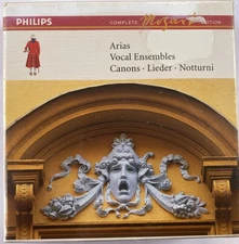 PHILIPS Complete Mozart ARIAS & VOCAL ENSEMBLES Vol 12 New Factory Sealed 10-CD