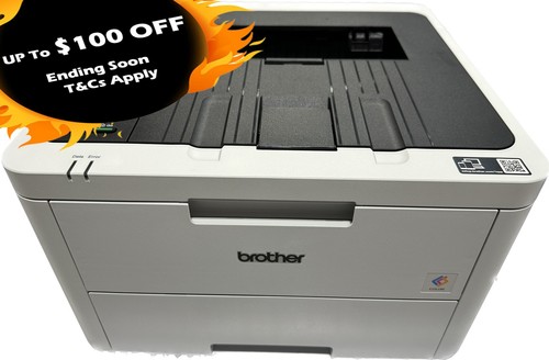 *NEW!* Brother HL-L3240CDW A4 Color Laser Wireless USB Printer+Duplexer 26PPM - Picture 1 of 4
