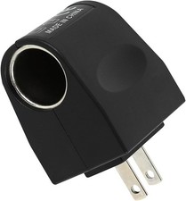Universal AC to DC Converter, 12V 500mA Wall Outlet Adapter for Car Cigarette Li