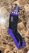 Disney Parks Marvel Black Panther Pair of Adult Socks One Size NWT
