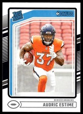 Audric Estime 2024 Donruss #335 RC Denver Broncos Football Card