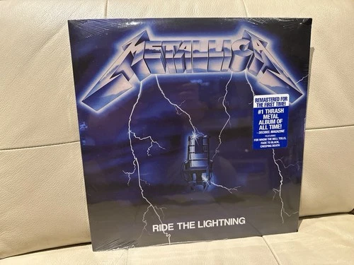 METALLICA RIDE THE LIGHTNING VINYL LP NEW SEALED MINT