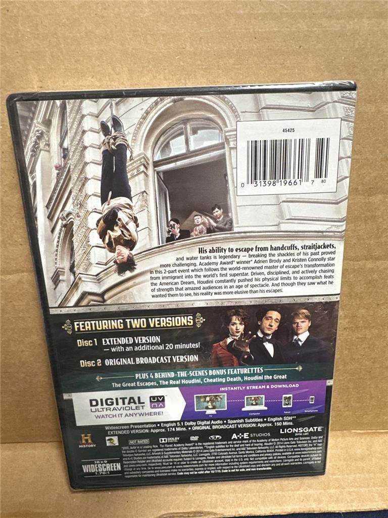 Houdini (DVD, 2014) for sale online | eBay