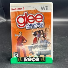 Karaoke Revolution: Glee Volume 3 (Nintendo Wii, 2011) Complete W/ Manual
