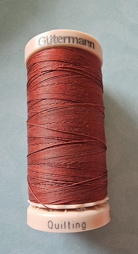 Gutermann Quilting Thread 100% COTTON 220yards RUST