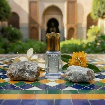 Ambergris. Uncut Concentrated luxury Perfume Oil Attar Alcohol-Free 6ml Roll-On.