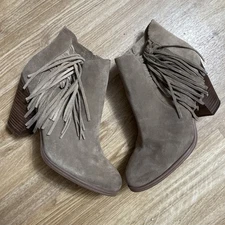 Vince Camuto Harlin Bootie Wild Mushroom Boho Gypsy Fairycore Hippy 9.5