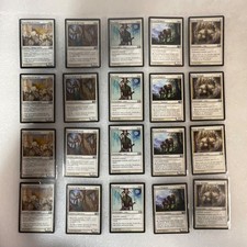 Magic the Gathering Lot of 20 White Cards Guardians of Akrasa Pacifism