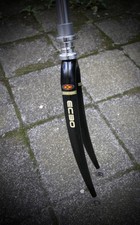 Easton EC30 Forcella Carbonio / 1" / Nero / 28" 700C Gabel Stiletto #VELOWIZARD