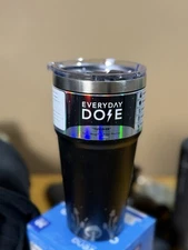 Everyday Dose Tumbler 16oz Fancy Barista Coffee tumbler New