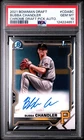 4851 Bubba Chandler 2021 Bowman Chrome Draft Auto 1st RC PSA 10