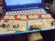 4 piece Fibre-Craft Parts 8218, 8284, 9028, and 9024 Cat animal noses