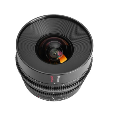 7artisans 14mm T2.9 Full Frame Super Wide Angle Cine Lens for Nikon Z ZFC Camera