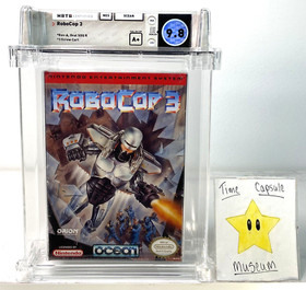 RoboCop 1 2 3 Set Nintendo NES New 1989 Factory Sealed Graded WATA VGA TOP POP