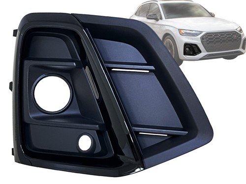 For Fog Light Bezel With Glossy Black Rim 2021 - 2024 Audi Q5 SQ5 Passenger Side - Picture 12 of 12