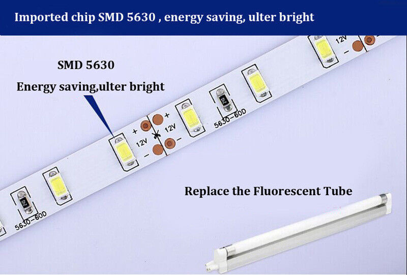 5M300 SMD 5630 LED Strip Streifen Super hell Leiste Band Lichterkette weiß DC12V