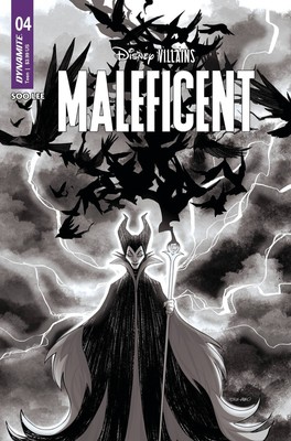 Disney Villains Maleficent #4 S 1:7 Foc Erica Durso B&W Variant (08/16/2023) Dyn
