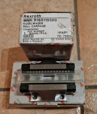 BOSCH REXROTH, Linearführung, Kugelwagen R165119320