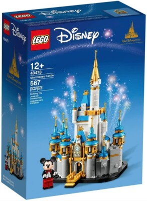 40478 MINI DISNEY CASTLE lego legos set NEW mickey mouse world land 50th  nisb