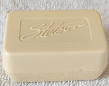 Vintage STETSON Bath Soap Bar 1.4 oz in Plastic Travel Case Sealed Coty Div. N.Y