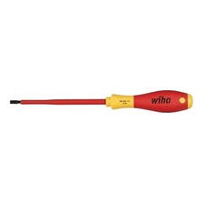 Wiha Tools 32015 SoftFinish Insulated Screwdriver Slotted 1000 Volt Certified