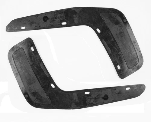 PAIR OF Brand New Mudguard Mud Flaps Black For Suzuki LT 50 Quad