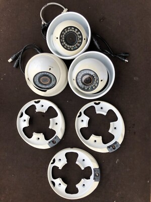 AHD CAMERA - MODEL - LJR DOME 2 .OMP - 2.0 MEGAPIXEL , ( 3 CAMERA ) .  3  BASE .