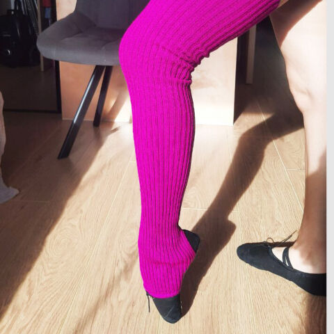 Calentadores de piernas de muslo alto Danza | Calentadores de piernas de...