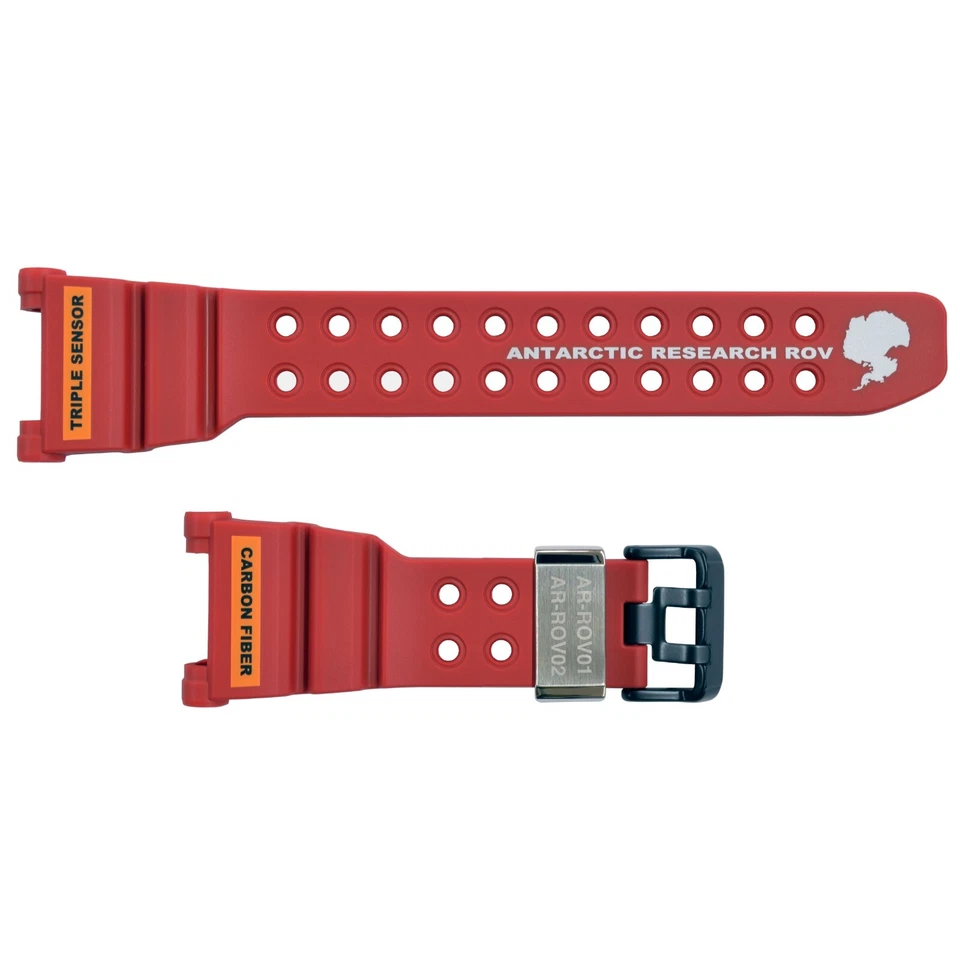 Ремешок для часов CASIO G-SHOCK Frogman GWF-D1000ARR-1 красный из углеродного волокна смола - Изображение 2 из 4