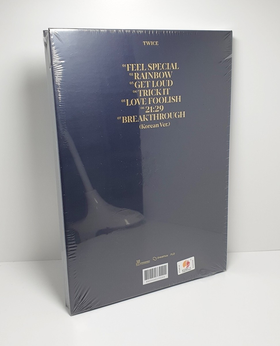 TWICE 8th Mini Album Feel Special B Ver. CD+88p Book+Lyrics Paper+