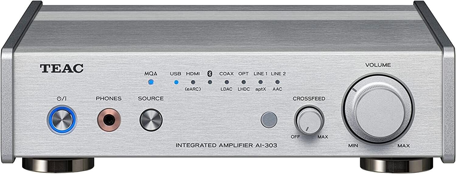 TEAC AI-303 USB DAC Stereo Integrated Amplifier Silver AI-303-S AC100V Only  | eBay