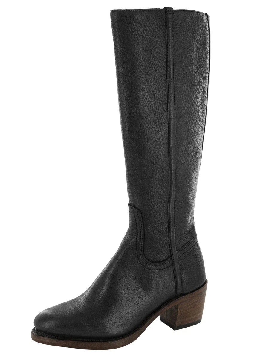 Frye addison tall zip clearance black